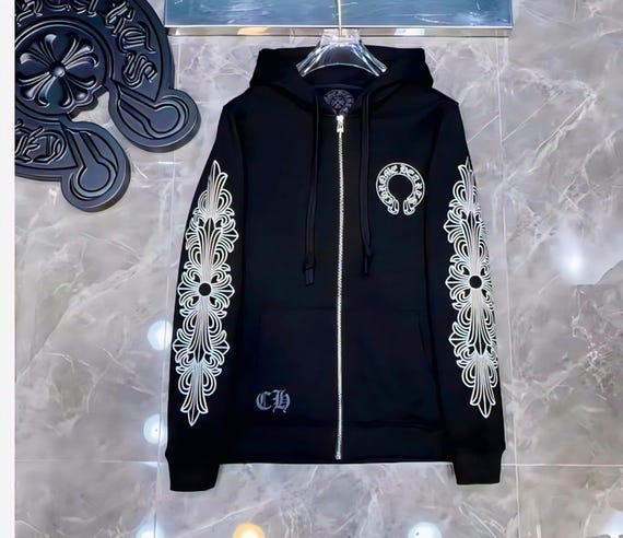 New Unisex Streetwear classic & cozy comfortable   Chrome Hearts Hoodie
