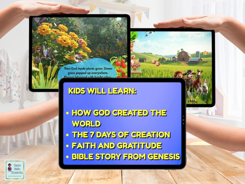 Creation of the World Bible Storybook for Kids Ages 4-7 | Christian ...