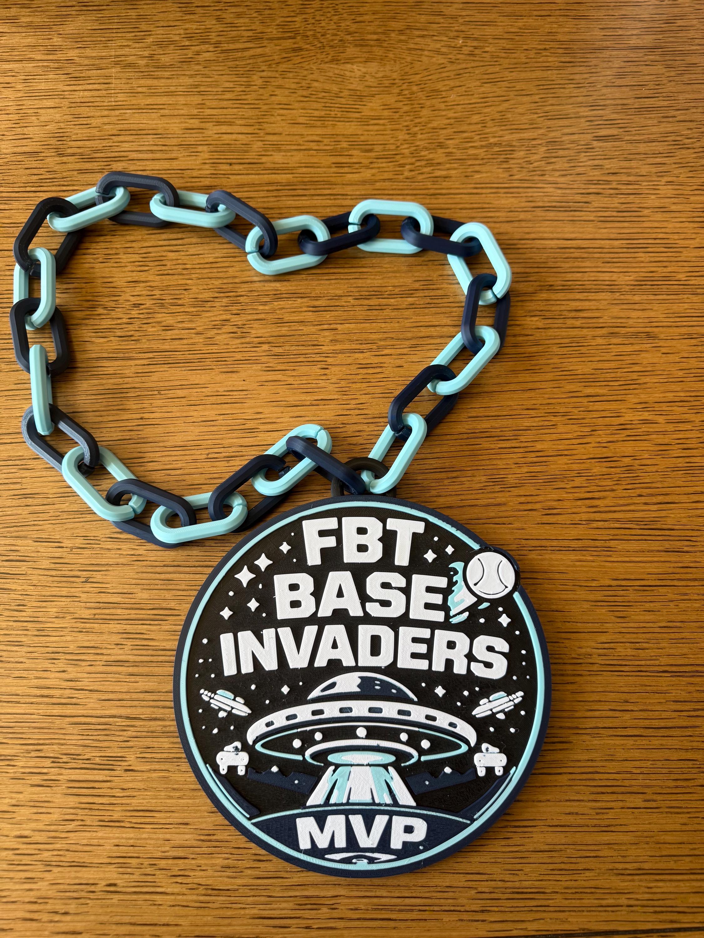 Custom 3D Printed Hype Chain | Team Logo MVP Award Chain - Etsy