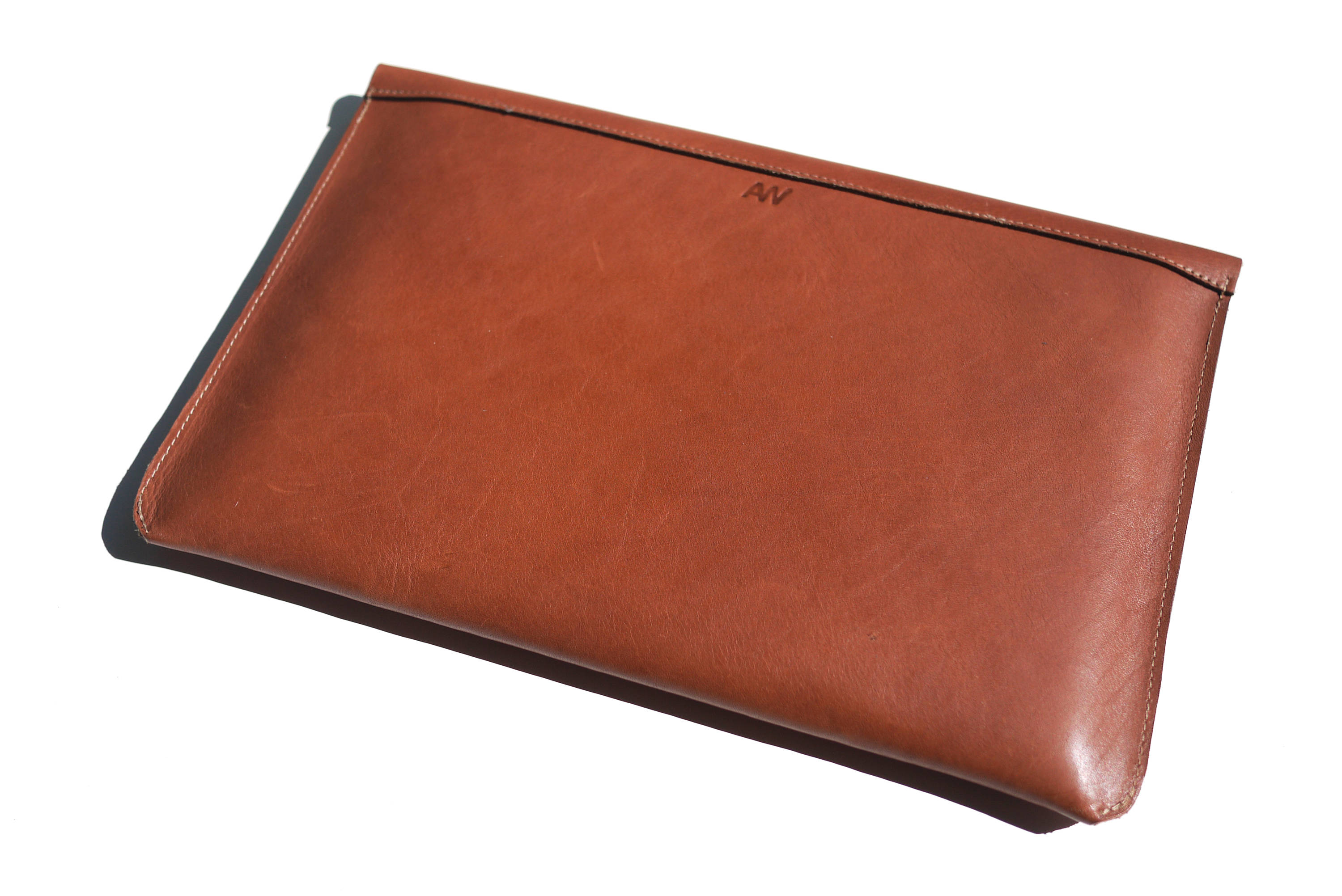 Leather LAPTOP CASE Tan Leather Minimalist Laptop Case Etsy