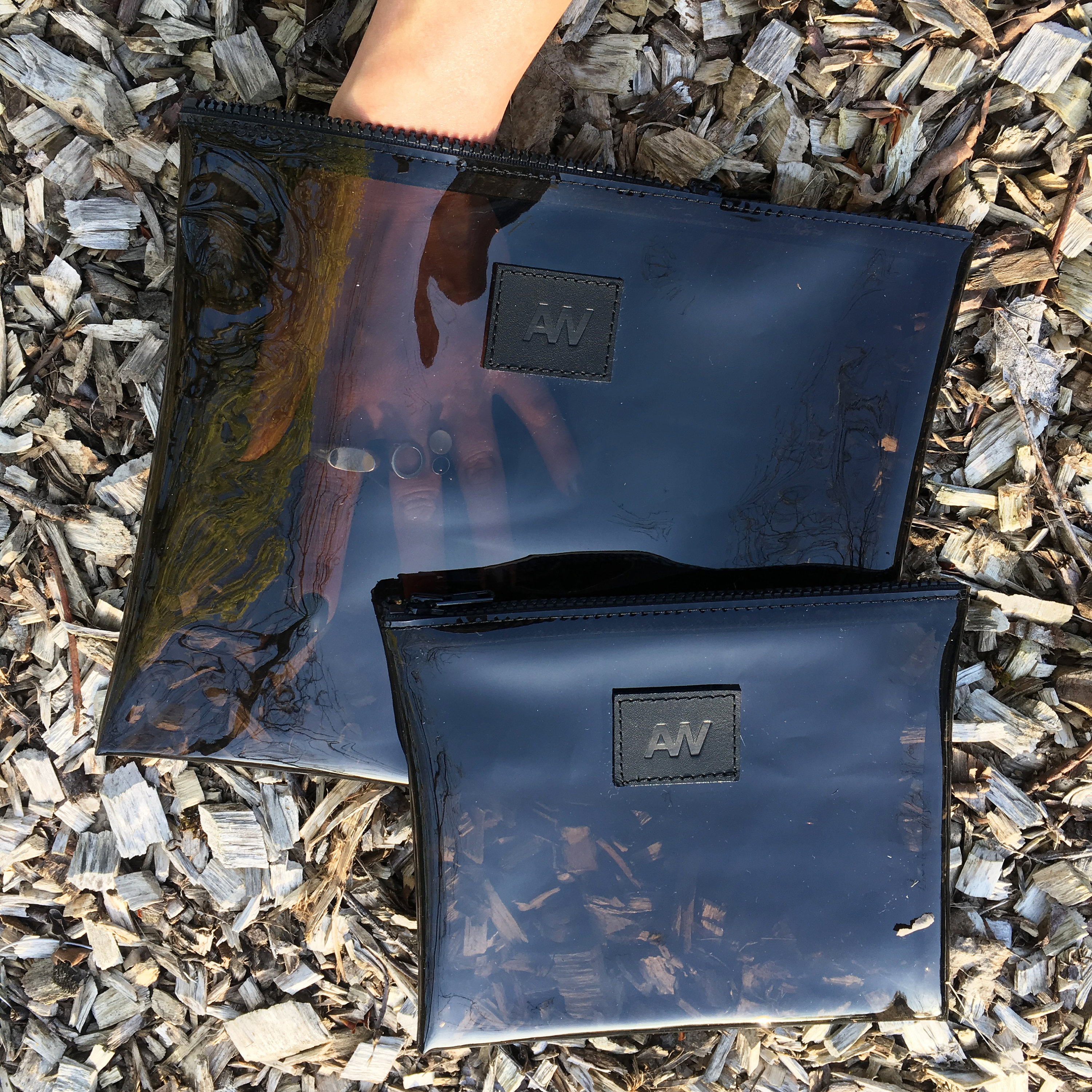 CLEAR Vinyl ZIPPER POUCH Clear Plastic Zipper Pouch Clear Etsy UK