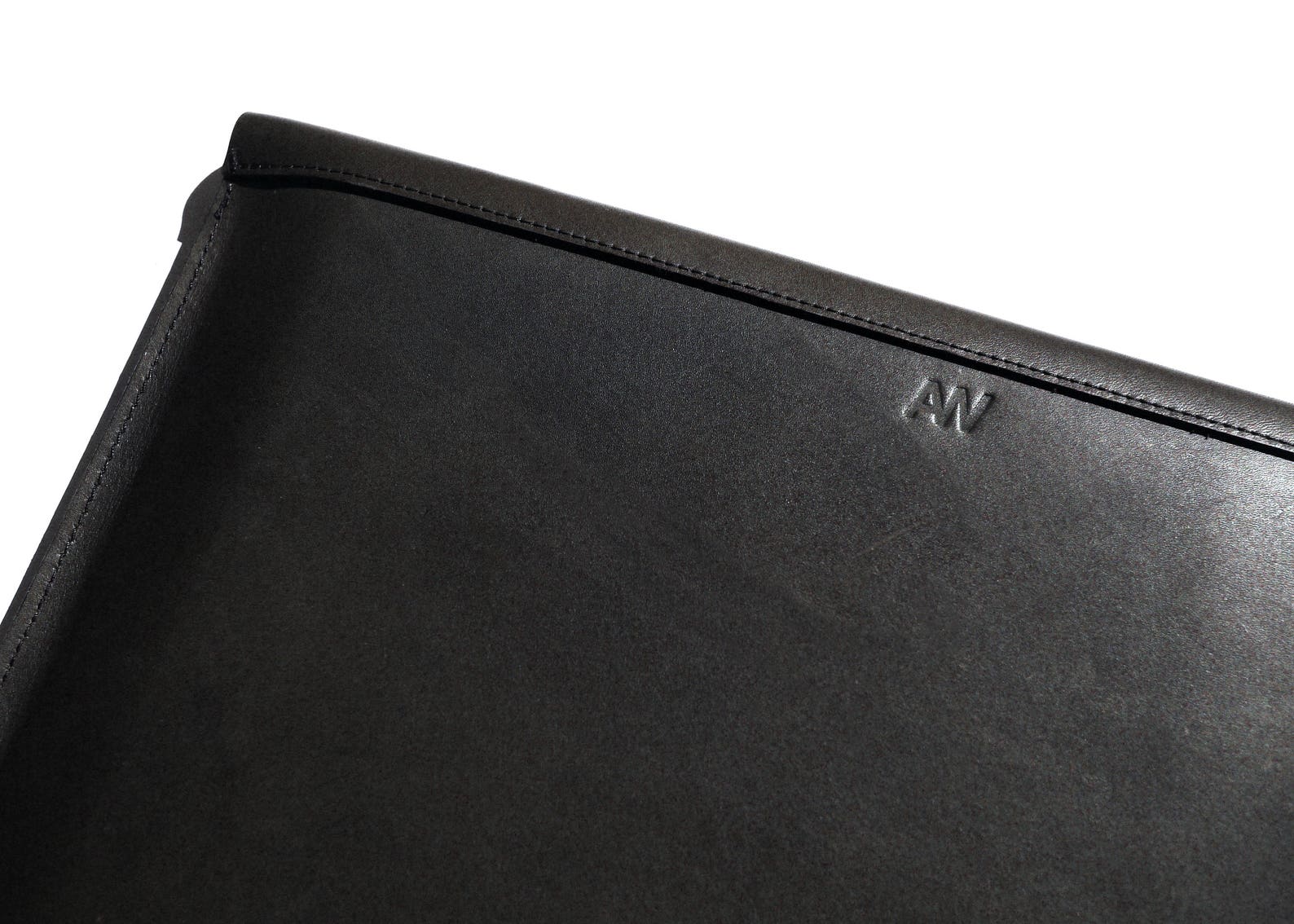 Leather LAPTOP CASE BLACK Minimalist Laptop Case Laptop Etsy