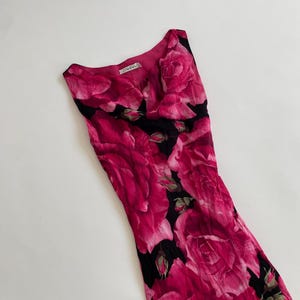 Carrie Bradshaw Vintage Silk 90s Slip Dress XS