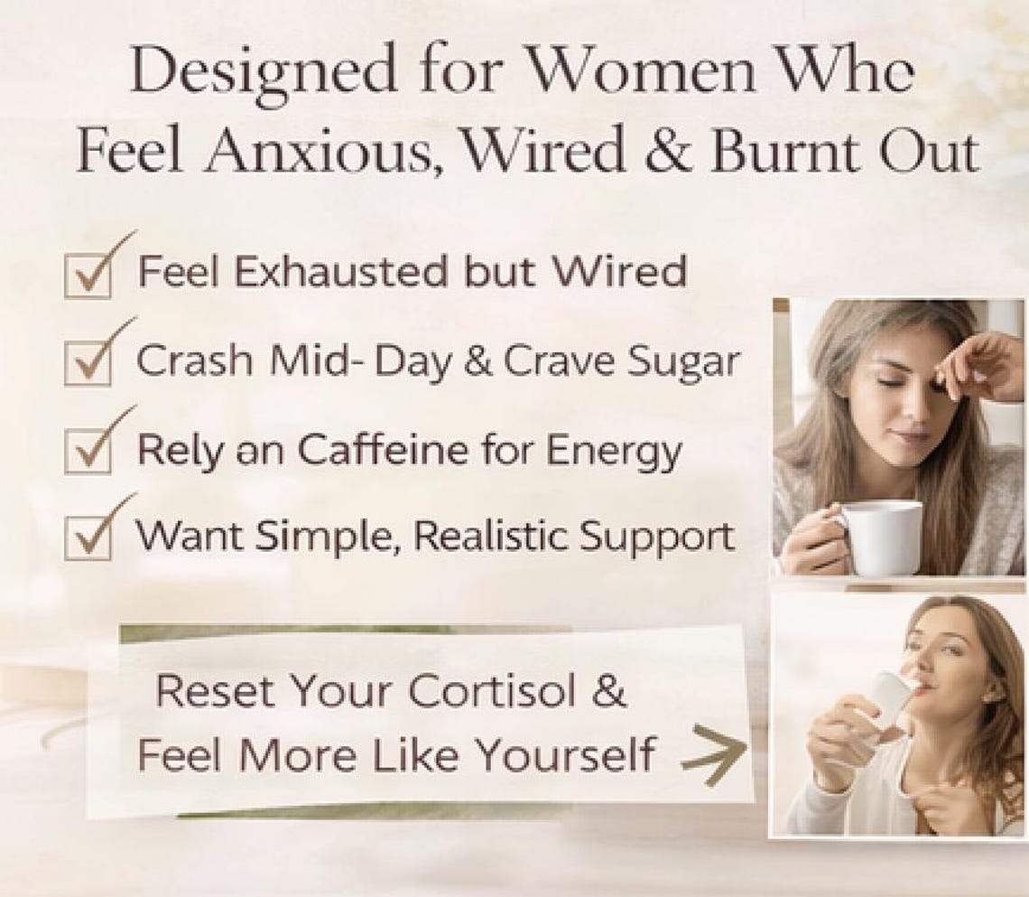 Cortisol Reset Guide for Women | Foods to Lower Stress Hormones | PDF ...