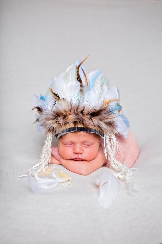 Elastic Baby Headwear Boys Girls Infants Headband Hair Band Photograph Props Hat