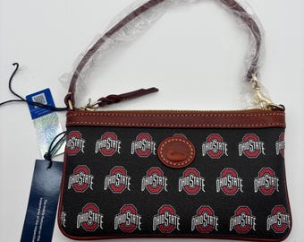 Dooney and Bourke Ohio State Buckeyes Wristlet NWT