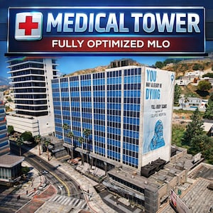 Eclipse Medical Tower| Fivem mlo | Mlo | Optimized| Roleplay | High quality|