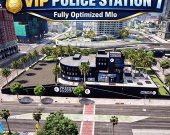 Polizeipräfektur | Fivem mlo | Mlo | Optimiert| Rollenspiel | Hohe Qualität|
