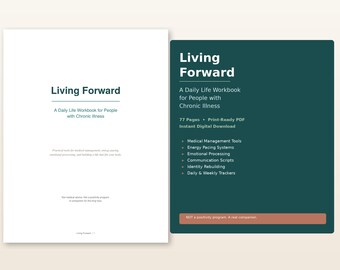Chronic Illness Workbook | Medical Management, Energy Pacing, Grief Processing (Digital Download)