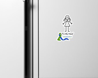 Fix My Head IIH vinyl  decal sticker
