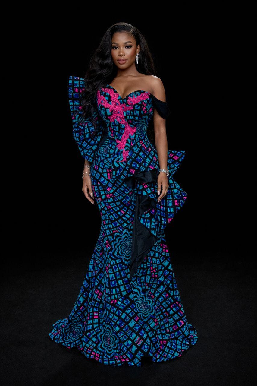 multi layered wedding dress WL020 - Short Floral Appliquéd Bridal Party Dress - Andrea & Leo main image 1