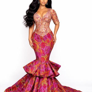 African Beautiful Wedding Guest Dresses - Etsy