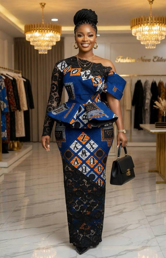 African Black Funeral Dress