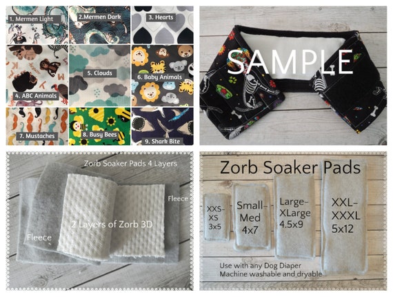 belly pads for male dogs