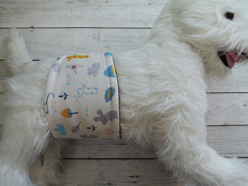 Dog Diaper Belly Band Choose Fabric and Choose PUL or PUL Etsy