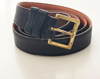 Fish Link Statement Belt - Vintage Anne Klein Gold Metal  display picture 2