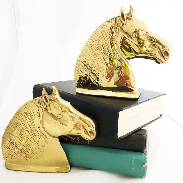 Brass Bookends Etsy