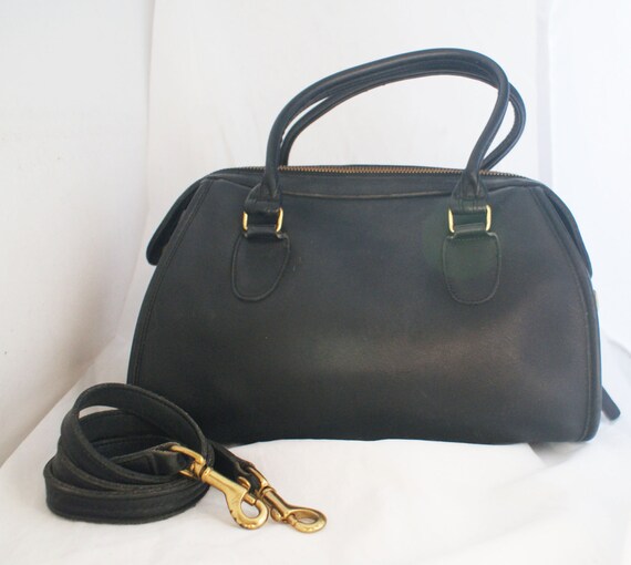 coach black side bag