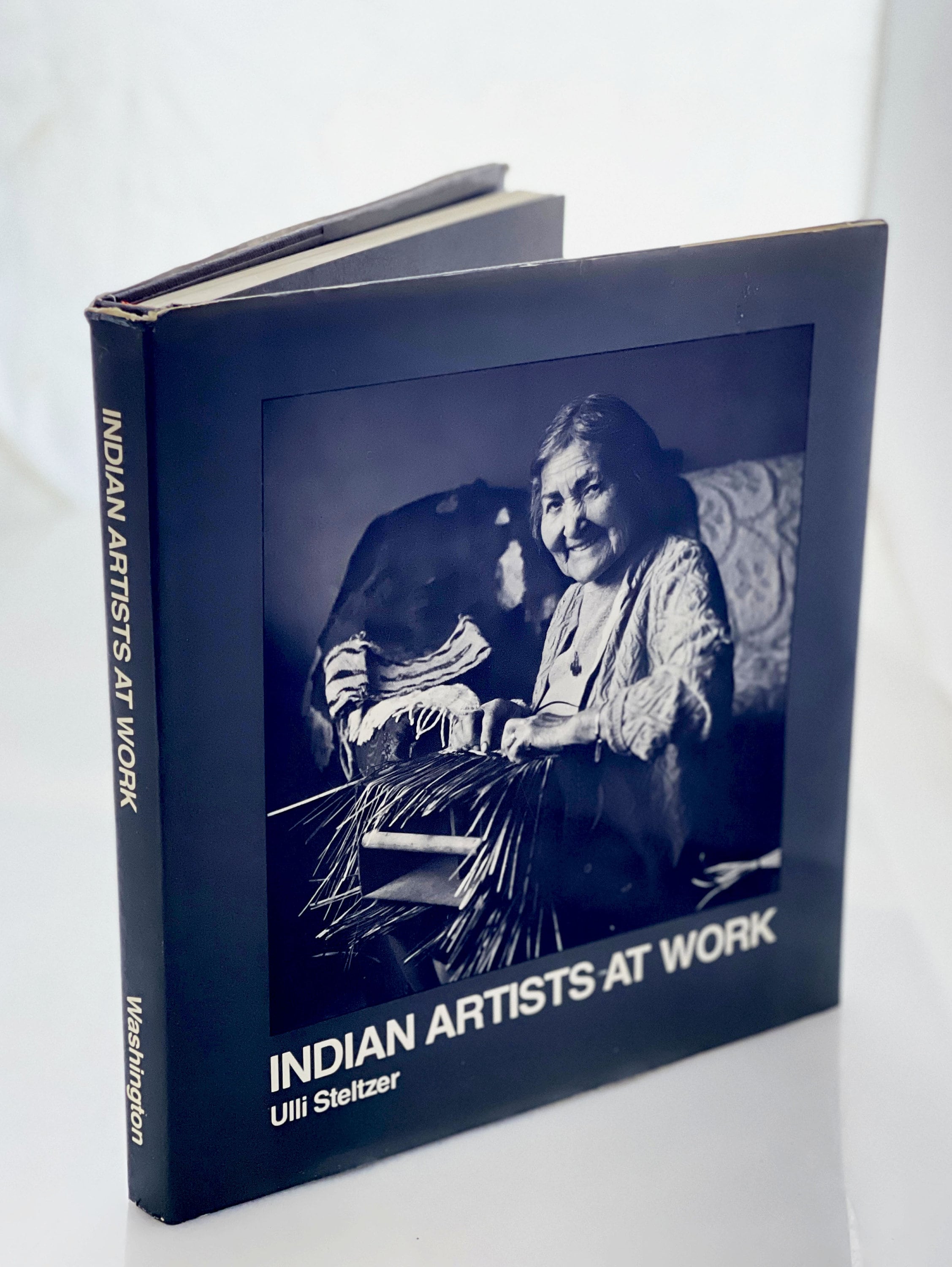Indian Artists at Work Ulli Steltzer Vintage Hardcover Native