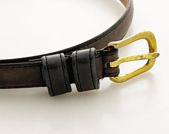 Coach vintage gray leather belt Coach | Accessories | Vintage Coach Elegant Black And Gray  main image 2