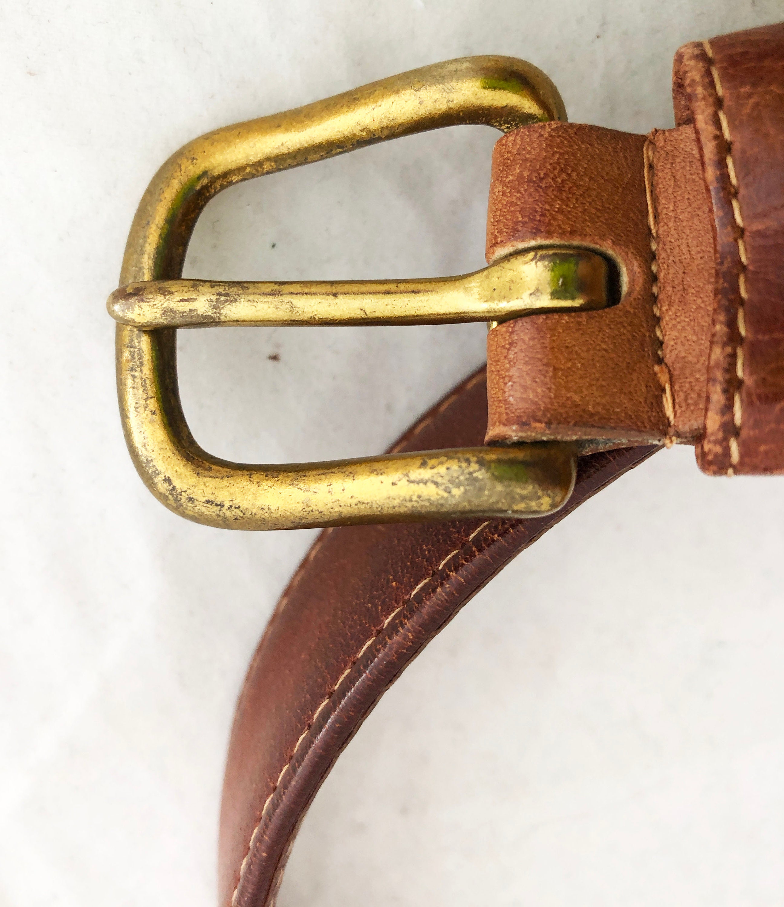 小物 Vintage Coach Bridle Belt Tan Leather Vintage COACH Leather Belt Size 36 British Tan English
