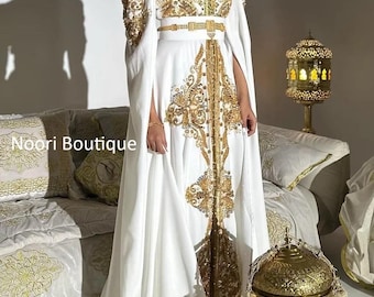 b darlin white and gold dress B. Darlin Satin Jacquard Sweetheart Neck Tie Shoulder Side Slit Gown