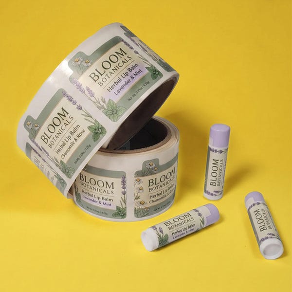 Custom Lip Balm Labels | Your Artwork | Choose Quantity and Finish