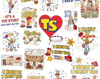 Toy Story TS PNG Bundle, Western Cowgirl Digital Download