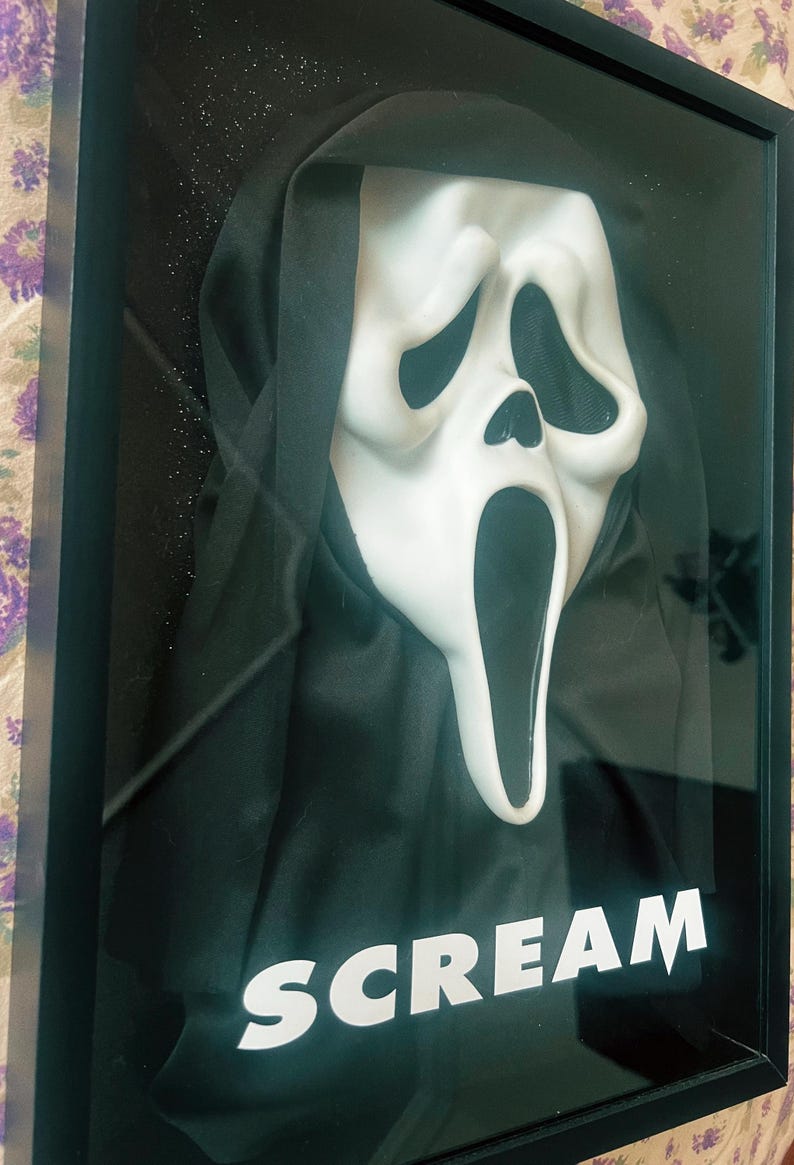 Scream Display Case Scream Ghostface Display - Etsy Canada