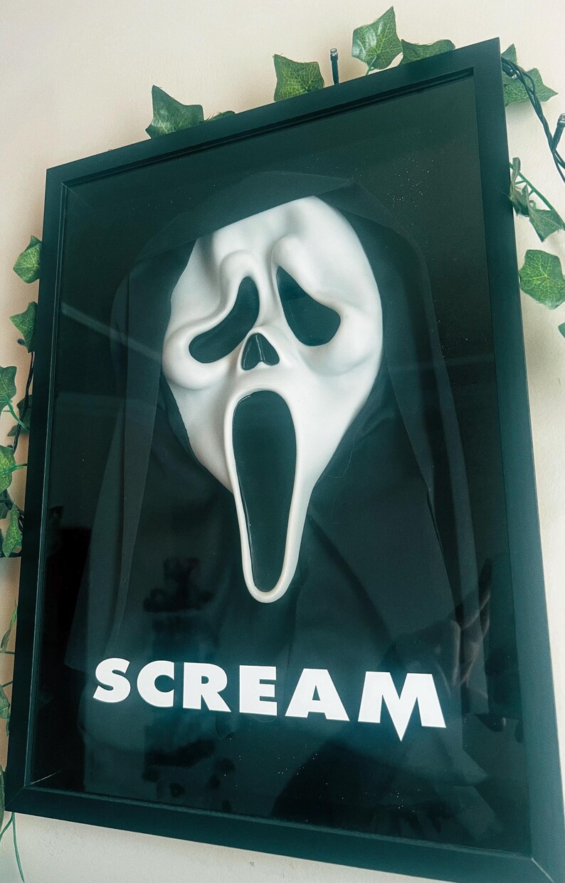 Scream Display Case Scream Ghostface Display - Etsy Canada
