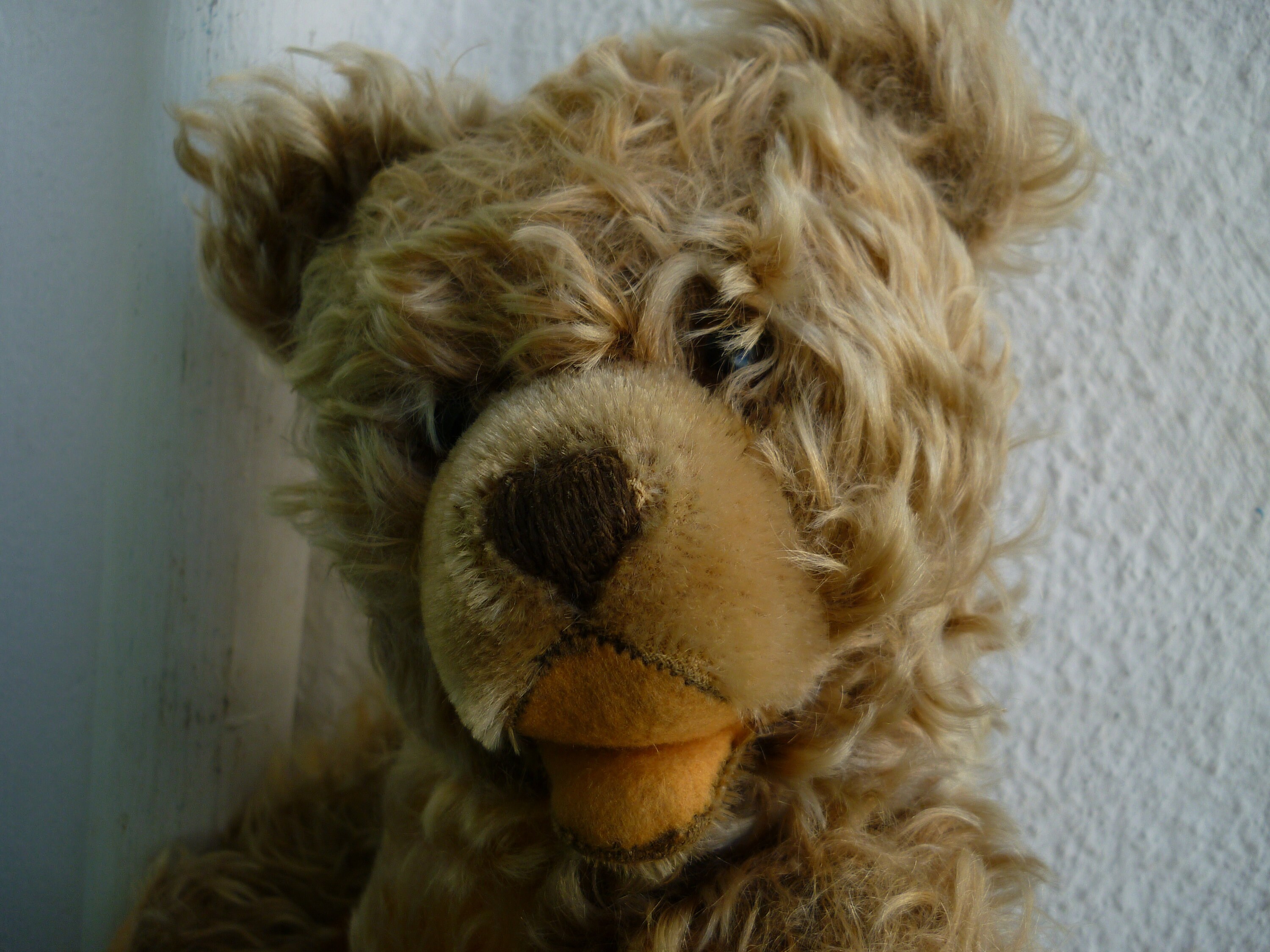 Vintage,steiff,zotty,long Mohair,teddy Bear,13'' Fully