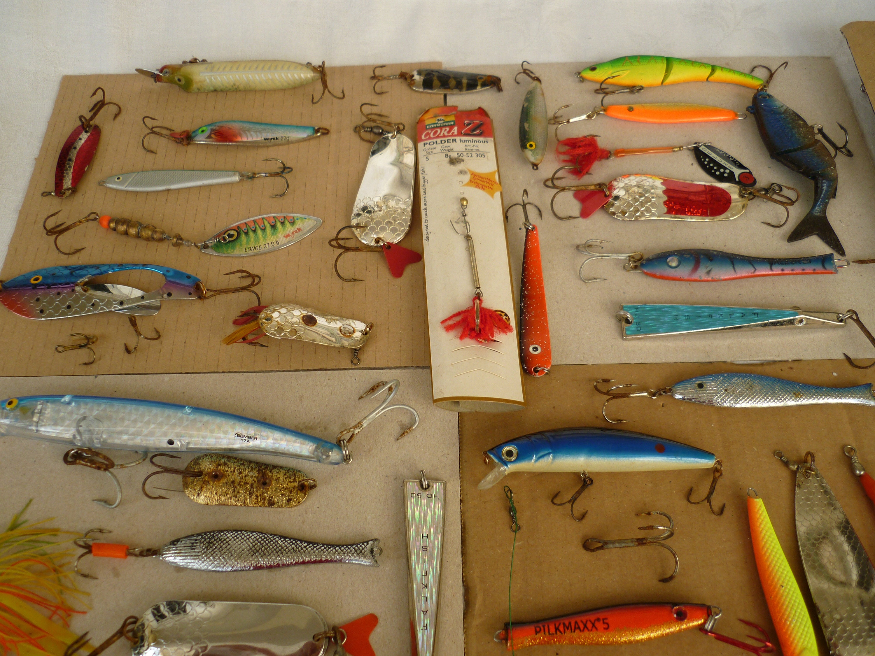 Vintage,joblot Fishing Lures,rusty Hooks,bait,old Tackle. 