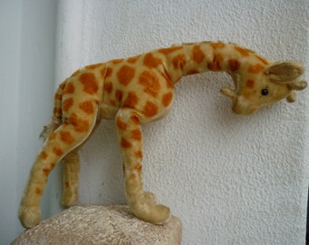 新品未使用 シュタイフ キリンのグレタ モヘア