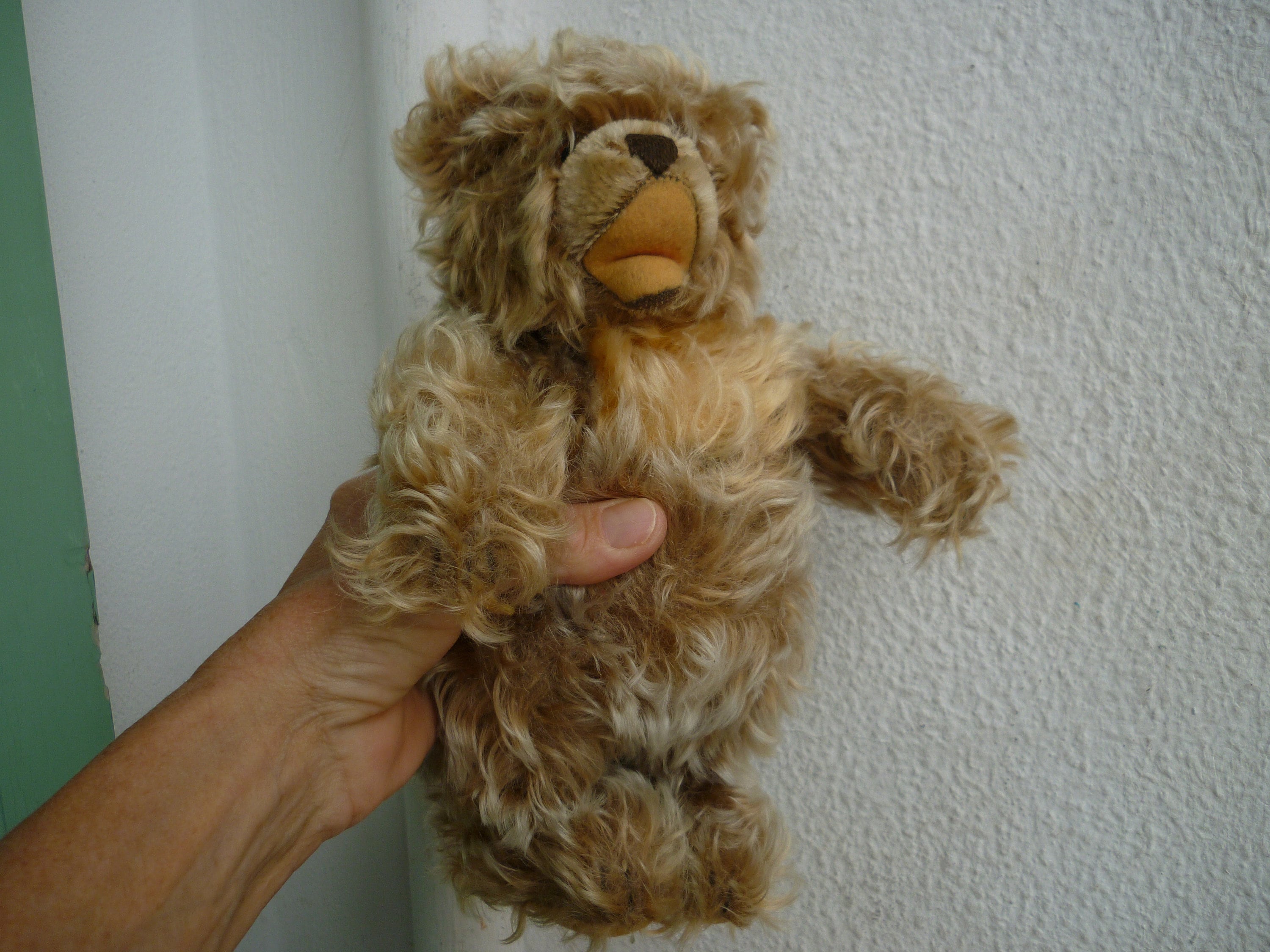 Vintage Steiff Zotty Teddybär 1960er Jahre Mohair, ca. 40 cm