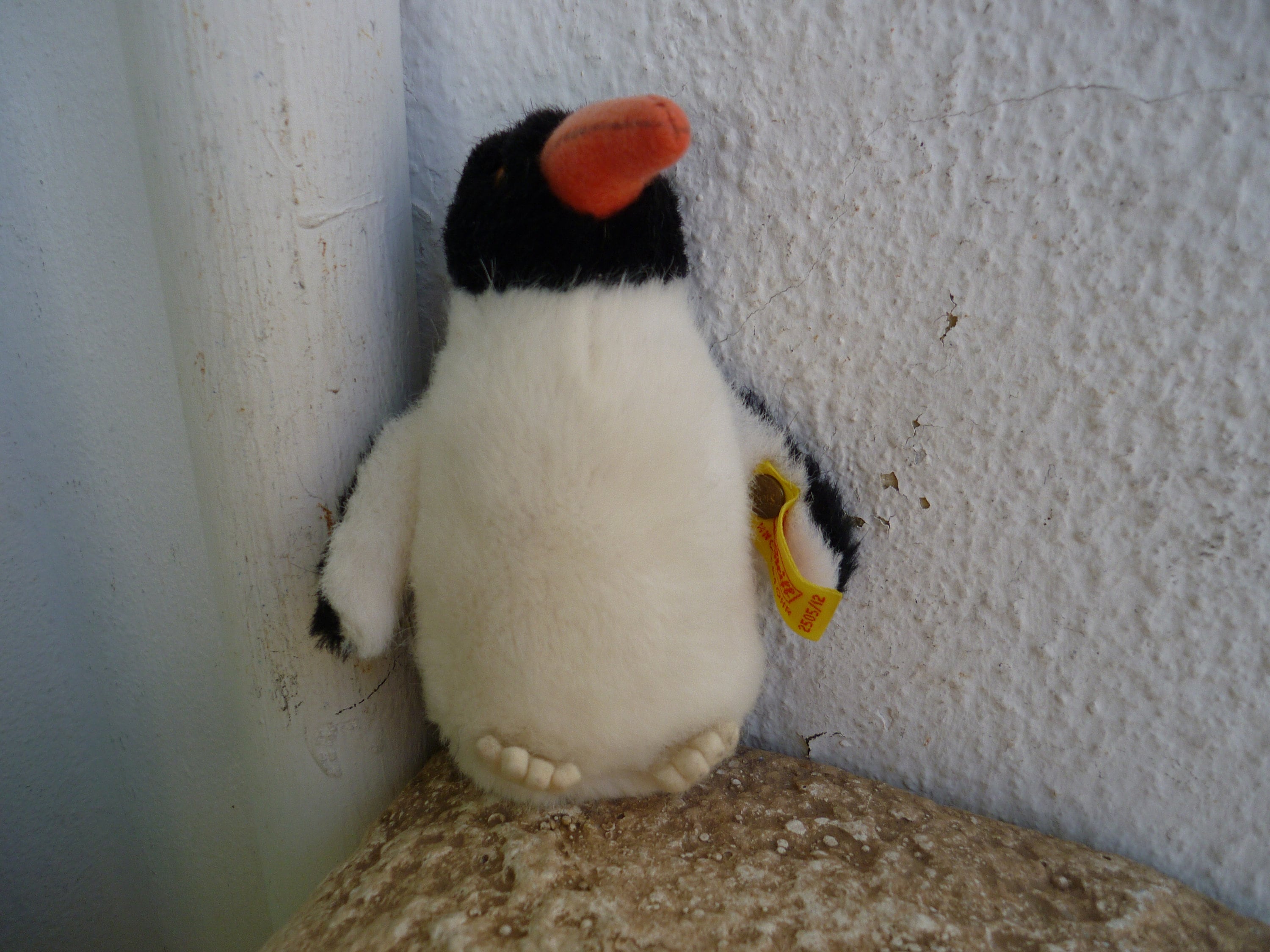 ヴィンテージ 5インチ シュタイフ ぬいぐるみ ペギーペンギン ボタン