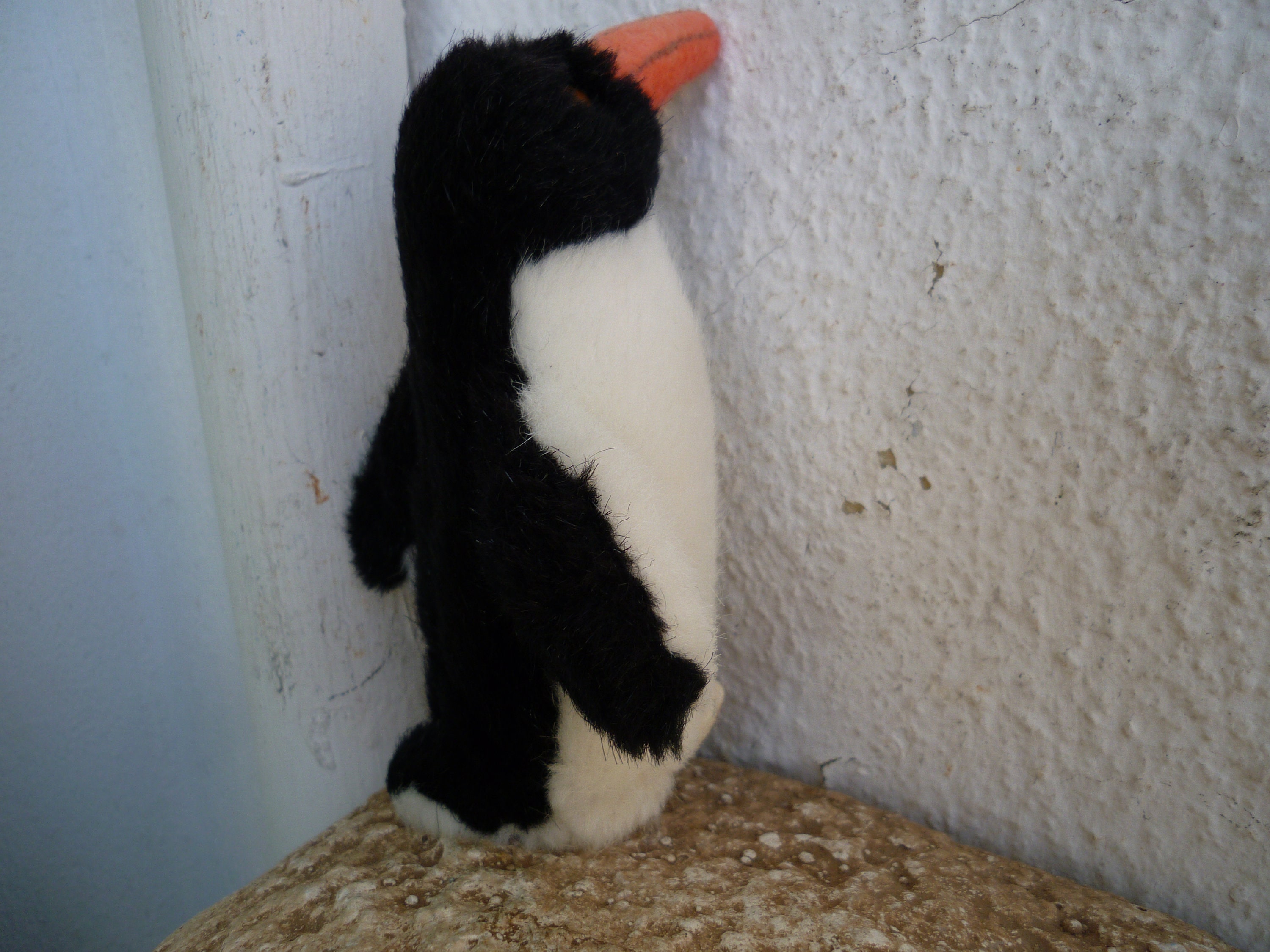 ヴィンテージ 5インチ シュタイフ ぬいぐるみ ペギーペンギン ボタン