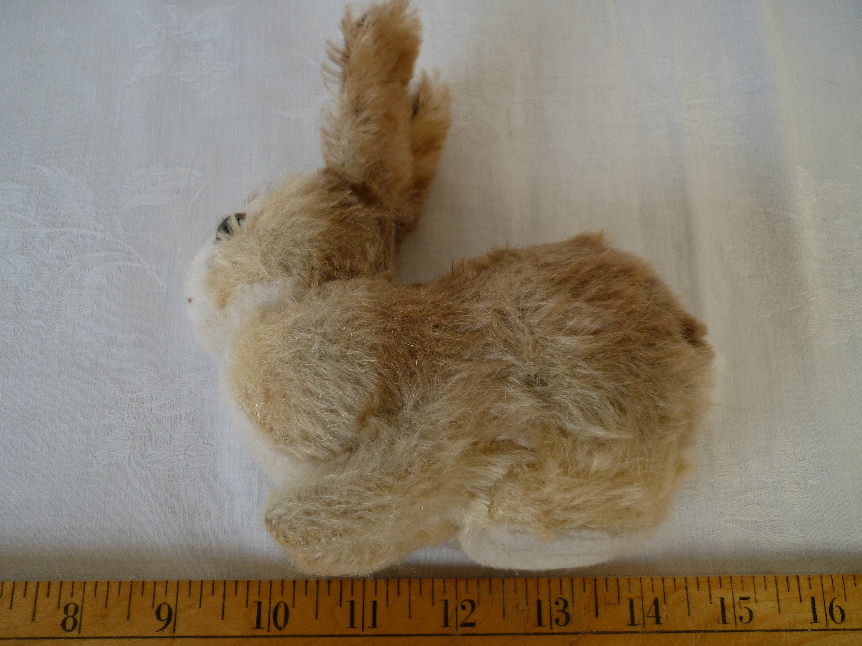 Vintage,steiff,small Pummy,bunny Rabbit,swivel Head,glass Eyes