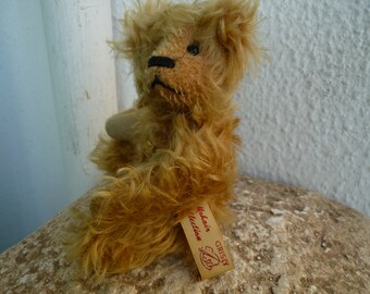 Ours En Peluche Mohair Grisly Vintage Allemagne - état D'occasion