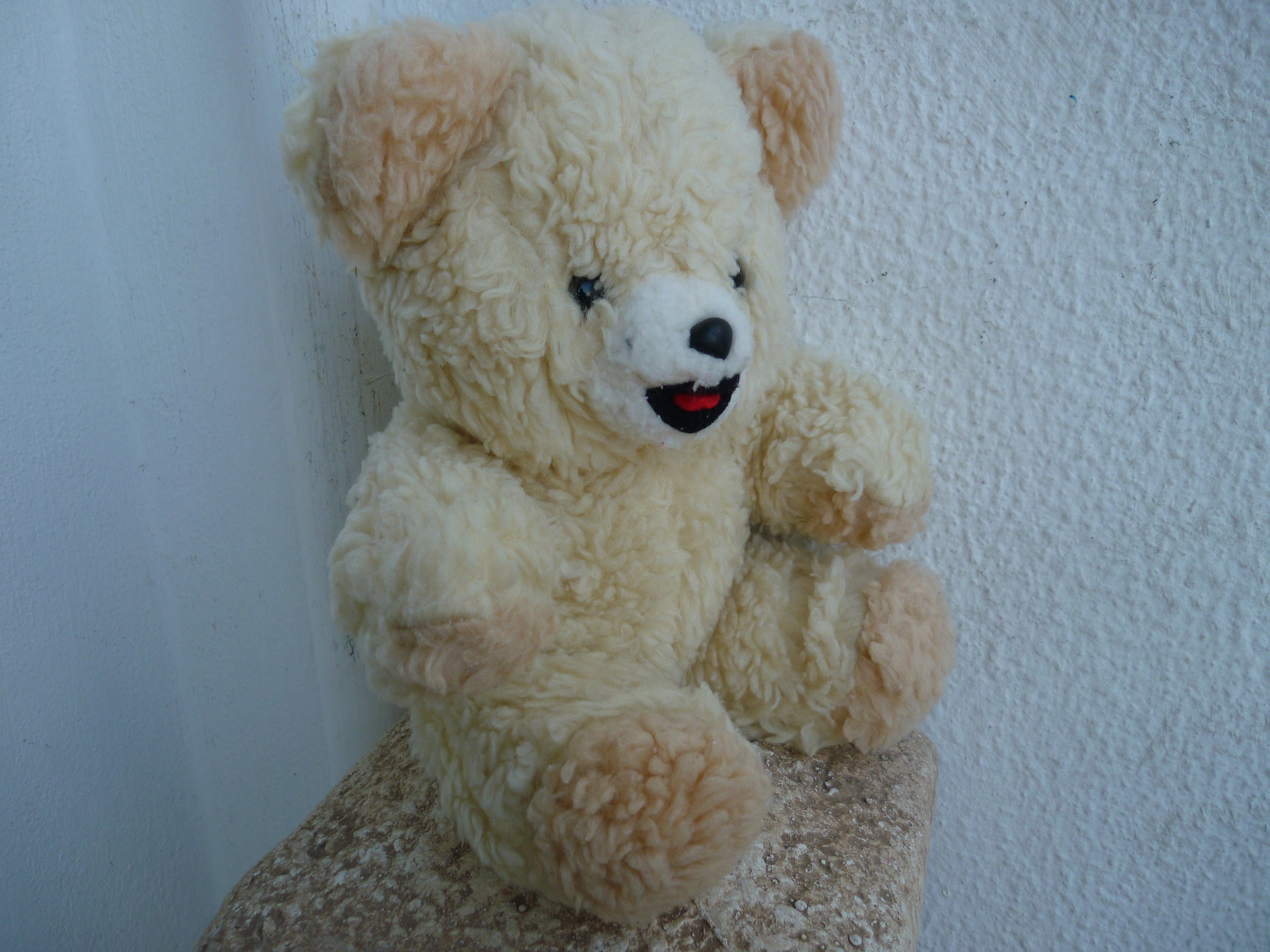 美品【ハンドメイド】ドイツアンティーク手作りテディベア♡♡♡ af385f2c3e501663ea12e020db6829