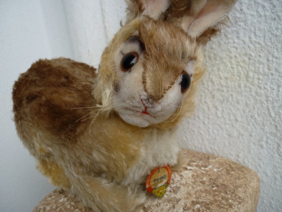 Buy Vintage,steiff,pummy,bunny Rabbit,swivel Head,glass Eyes,ear