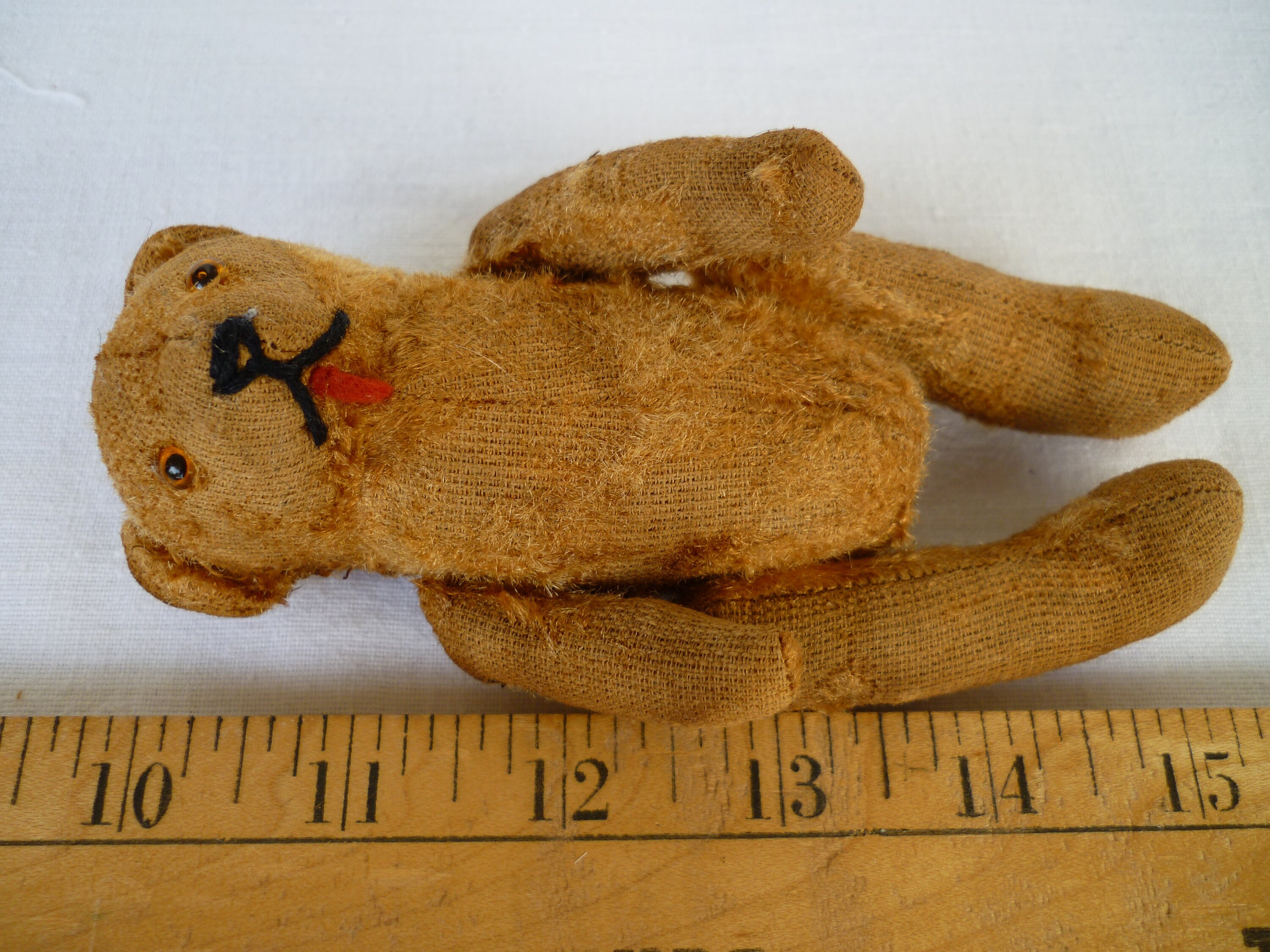 sewedupdoll 猫ぬいぐるみ アンティークレトロキャット当時物レア人形