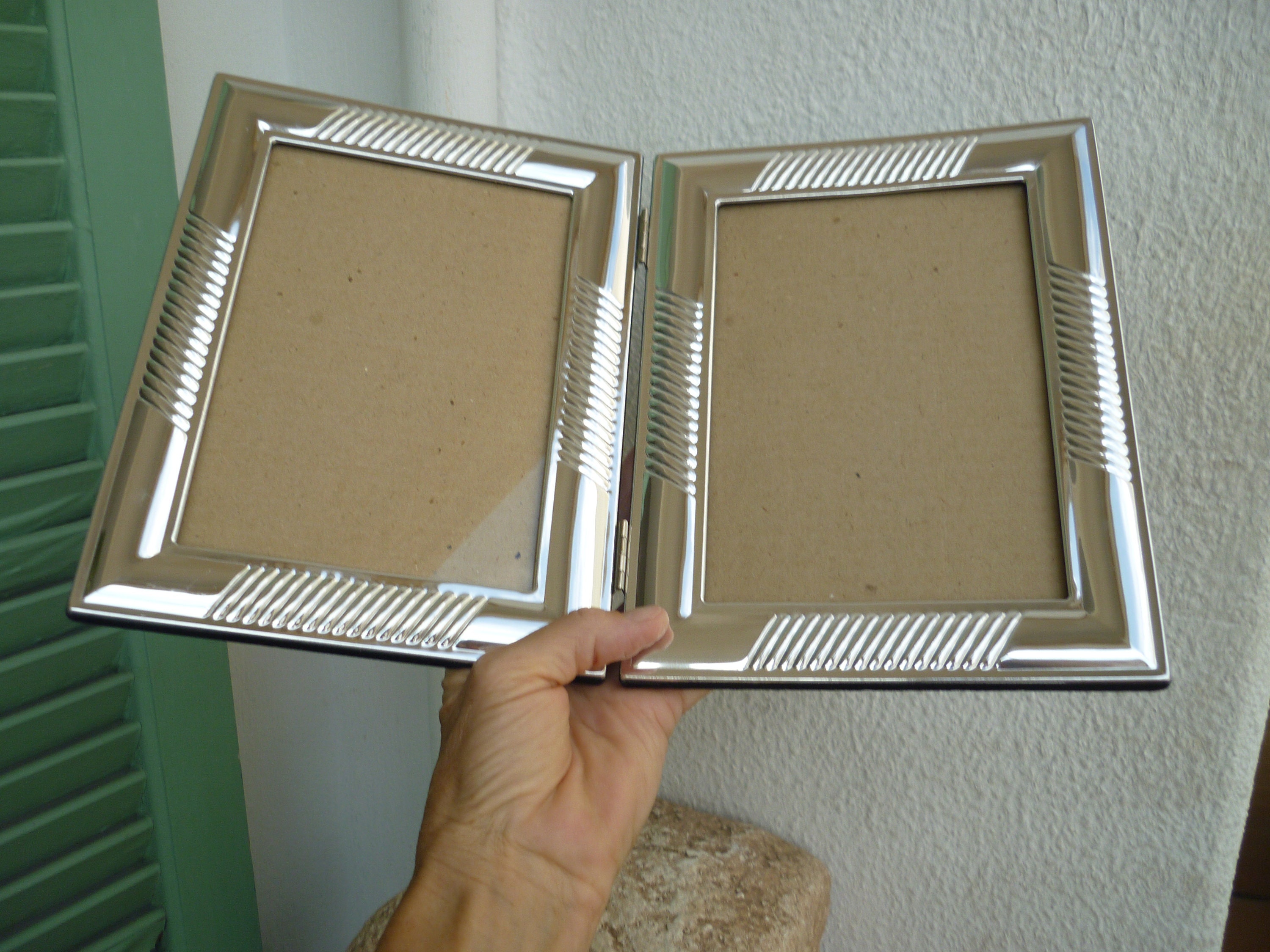 Sterling silver picture frame - Etsy 日本