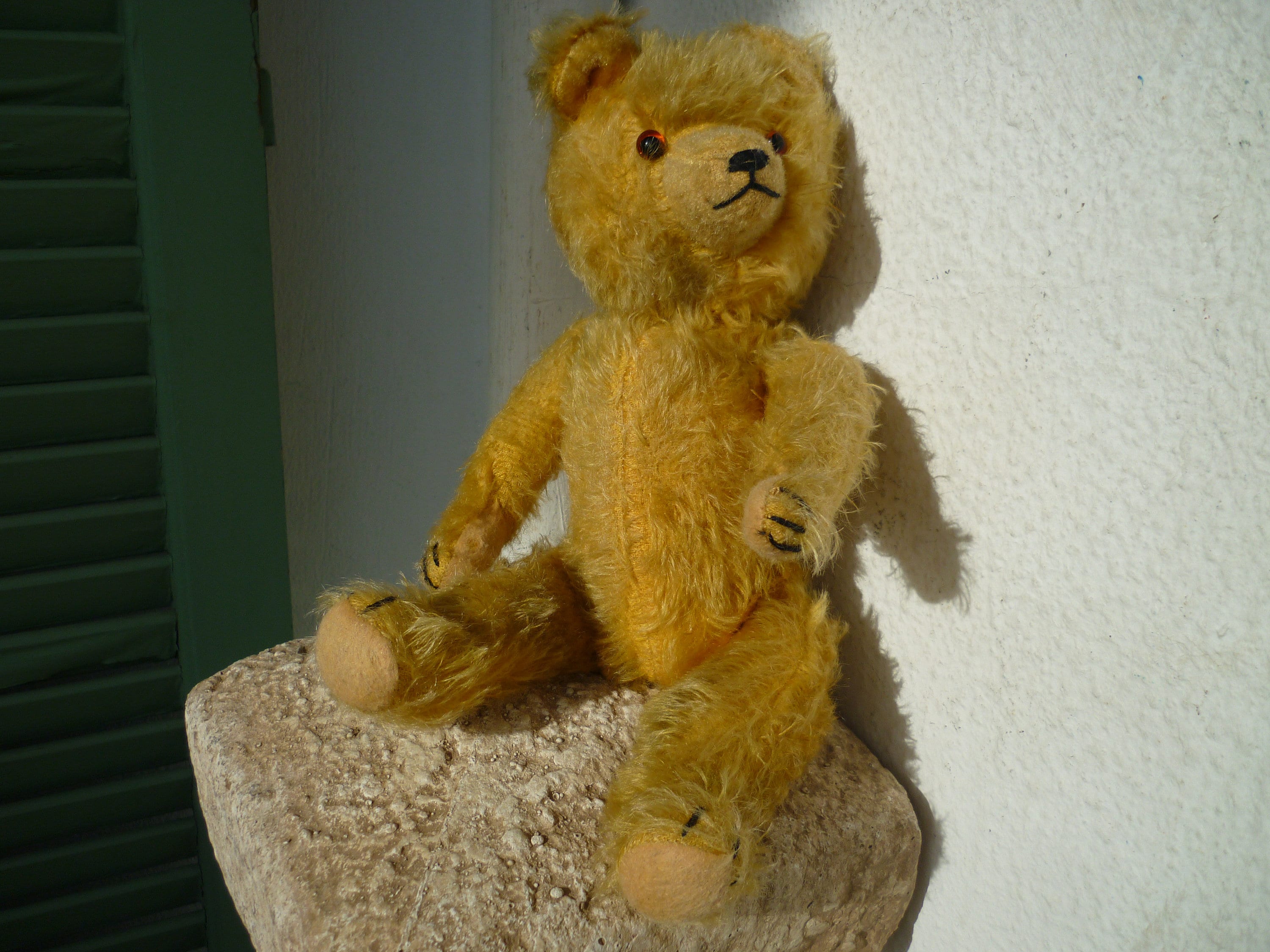 Smallvintage11''goldenmohair Teddy Bearfully - Etsy