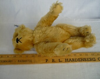 ぬいぐるみ Steiff Classic Teddy Bear Brass Teddy Bear Brass 25cm fully Jointed Classic Steiff Mohair
