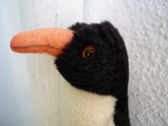 ヴィンテージ 5インチ シュタイフ ぬいぐるみ ペギーペンギン ボタン