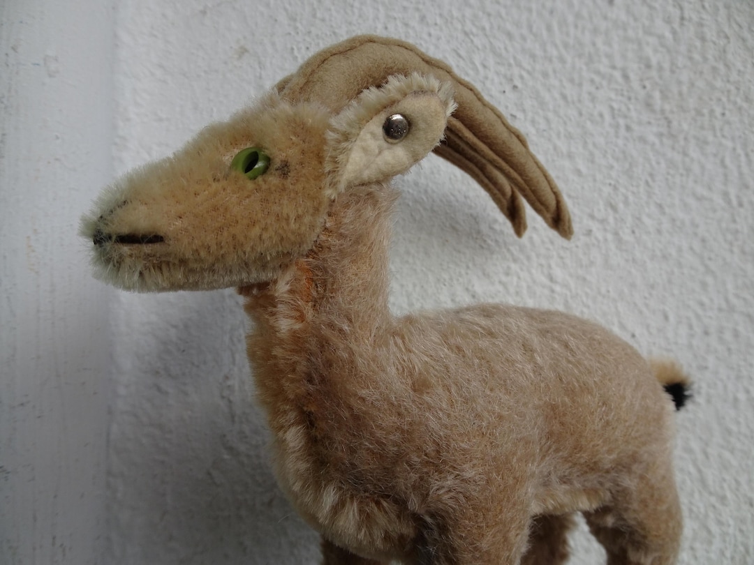 Vintage 12 Mohair Jointed Teddy Bear by Steiff 1950s/60s #A
