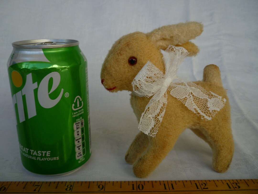 Vintage,worn,threadbare,bunny Rabbit,toy,glass Eyes,simple Stitched ...