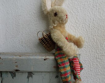 Schuco Thumper Rabbit 1960 モヘア ぬいぐるみ Bigo Bello 30