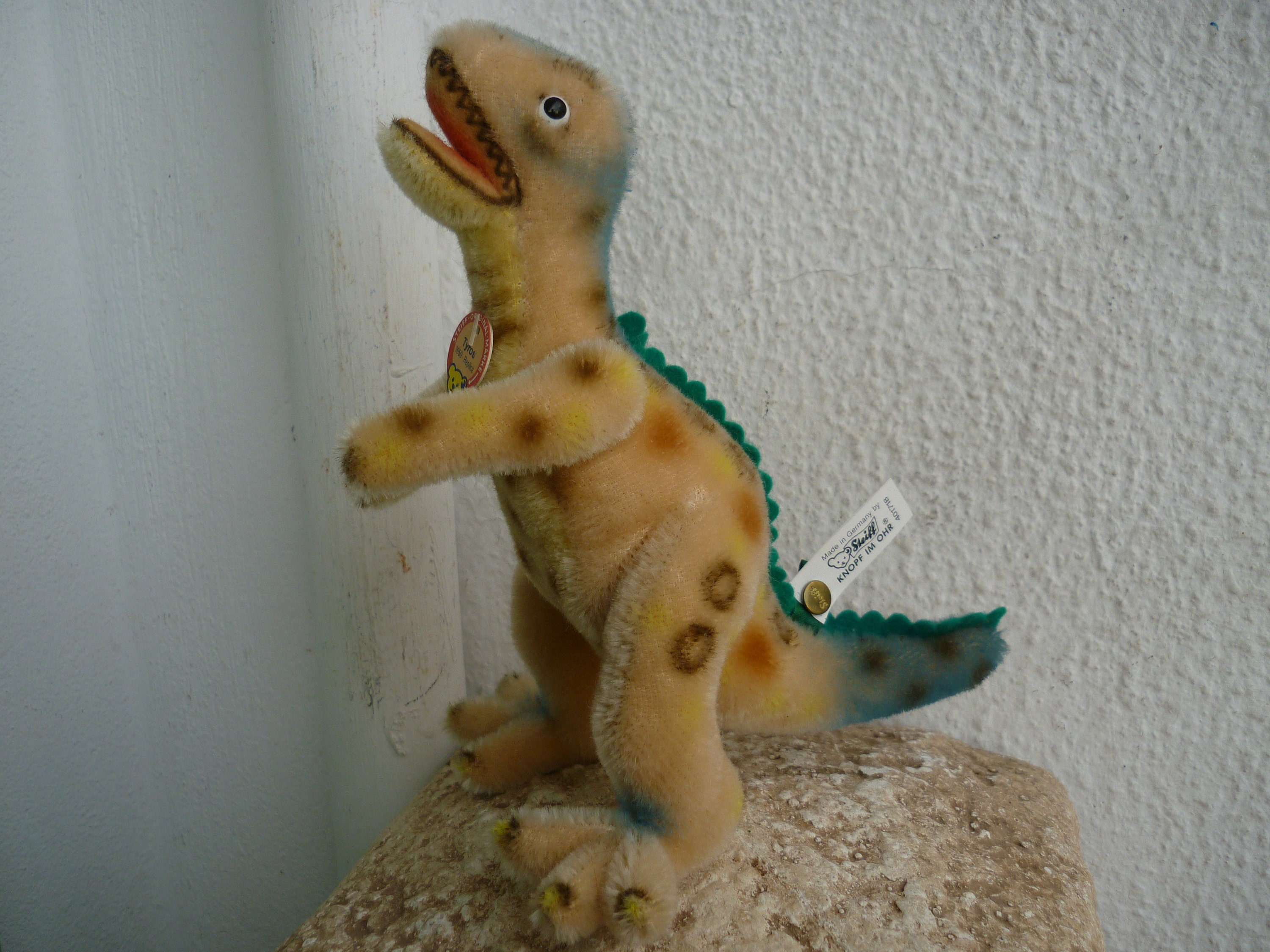 Vintage,1991,limited Edition Steiff,mohairtyros,1959 Replica