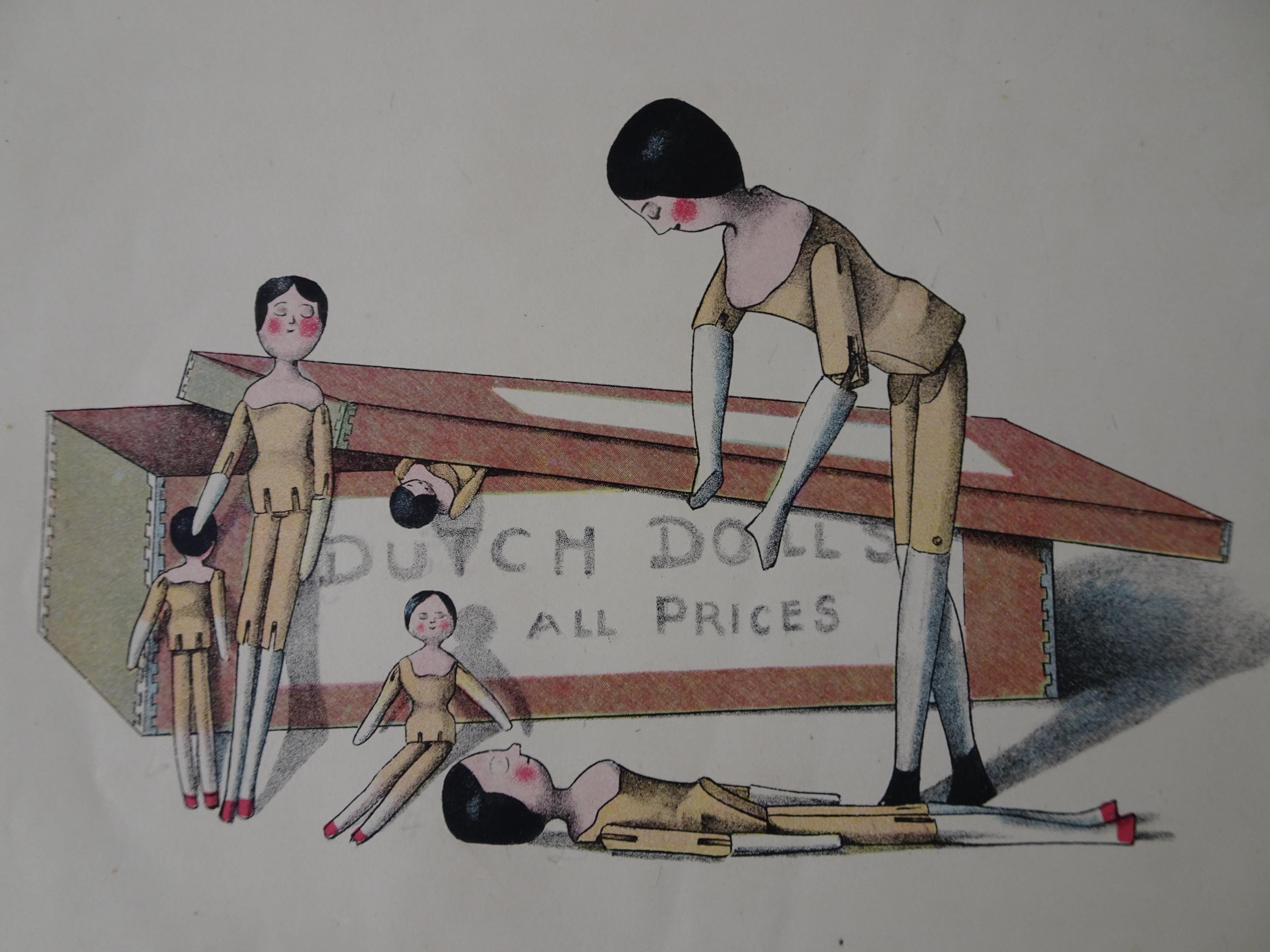 Antique peg doll - Etsy 日本